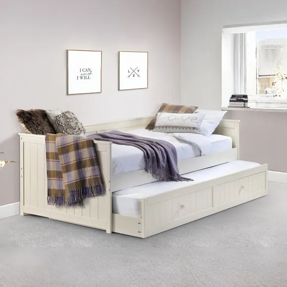 Daybed with Trundle - White, Wood image
