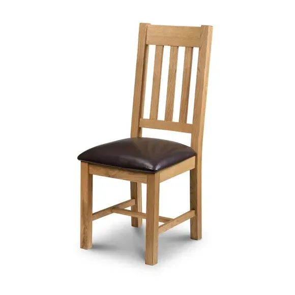 Extendable Dining Set with 4 Chairs - Oak