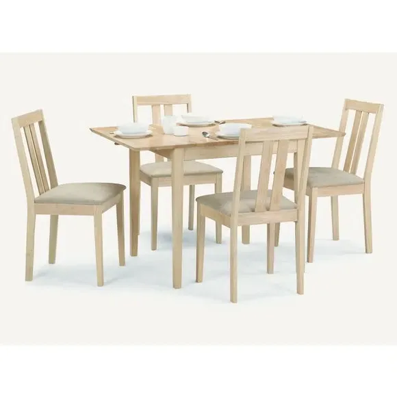 Extendable Dining Table - Natural, Hardwood