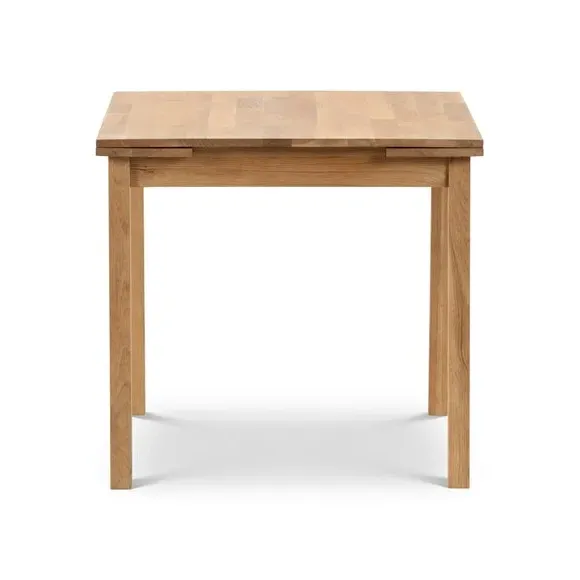 Extendable Dining Table with 4 Chairs - Oak