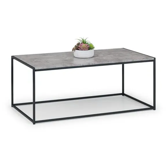 Nesting Coffee Tables - Grey, Steel Frame