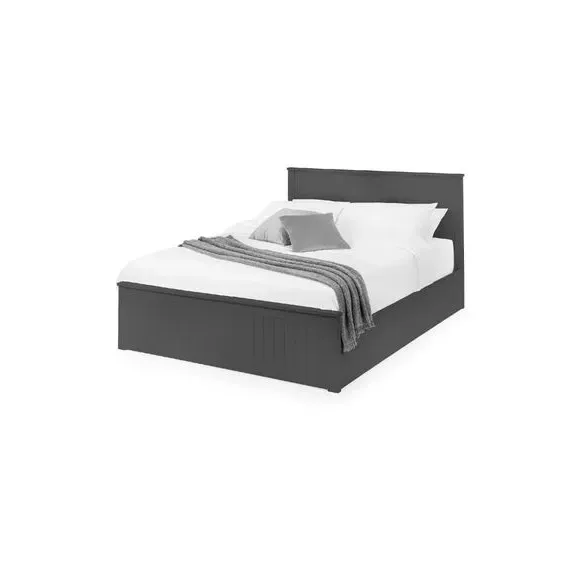 Ottoman Bed Frame with Storage - Black, Lacquer