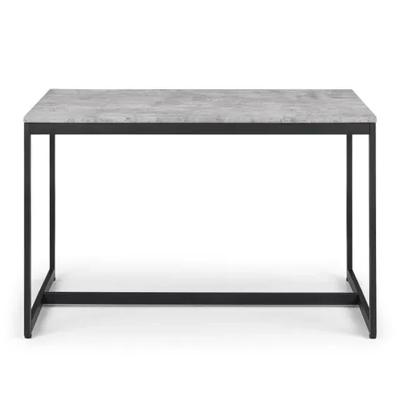 Rectangular Dining Set with Benches - Grey