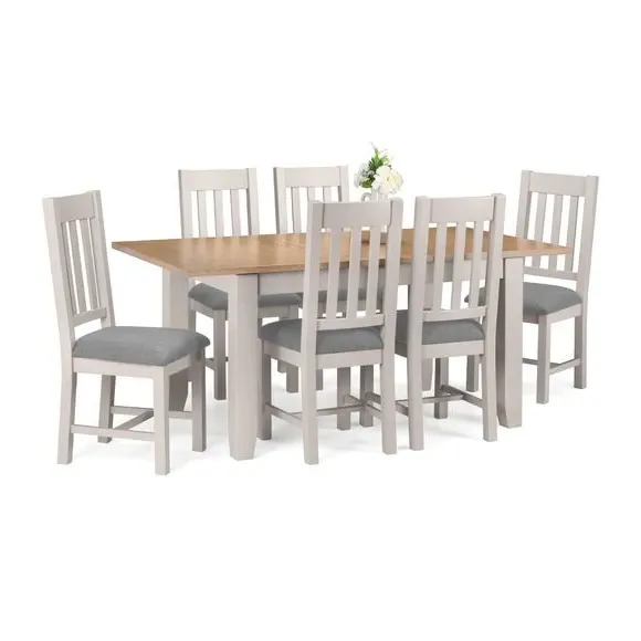 Rectangular Extendable Dining Table - Natural