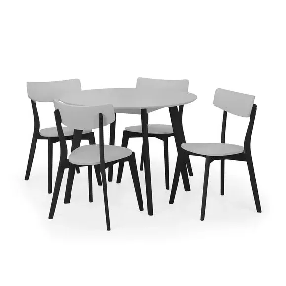 Round Dining Table - Grey, MDF