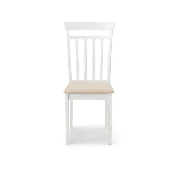 Round Drop Leaf Dining Set with Chairs - White