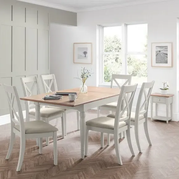 Set of 2 Dining Chairs - Grey, Lacquer
