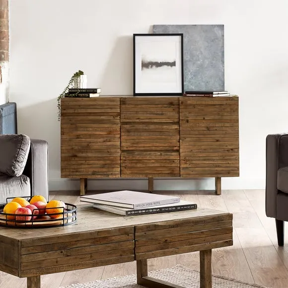 Sideboard with Storage - Brown, Reclaimed Wood image