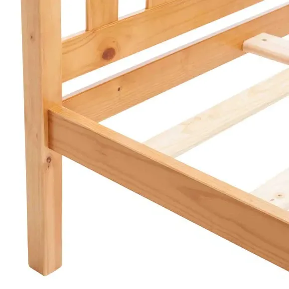 Slatted Bed Frame - Wood, Pine