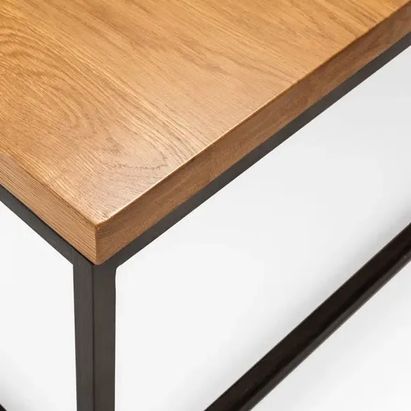 Square Coffee Table - Oak, Solid Wood