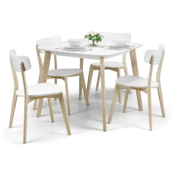 Square Dining Table - White, MDF