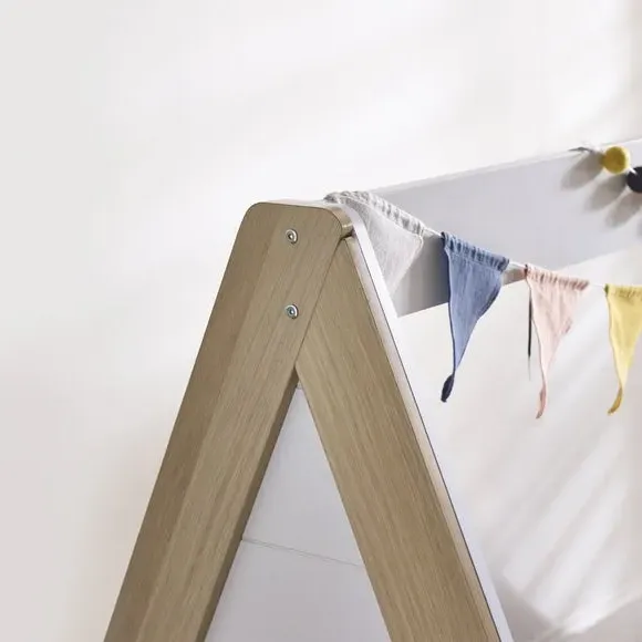 Teepee Bed Frame - White, Wood