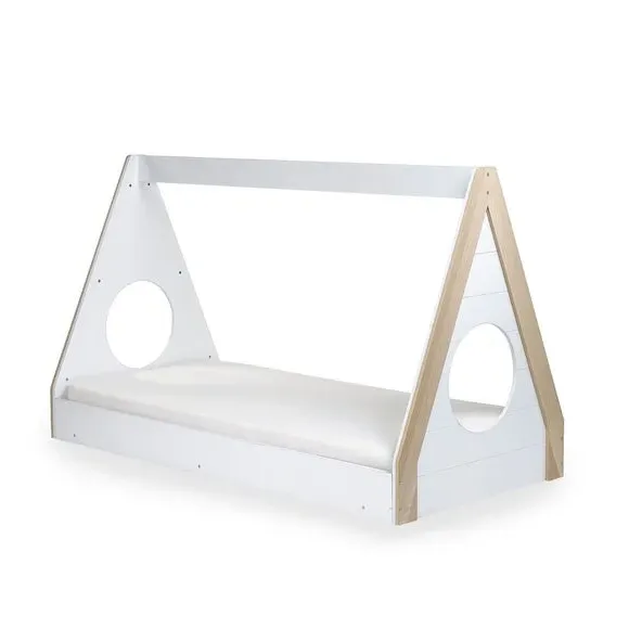Teepee Bed Frame - White, Wood