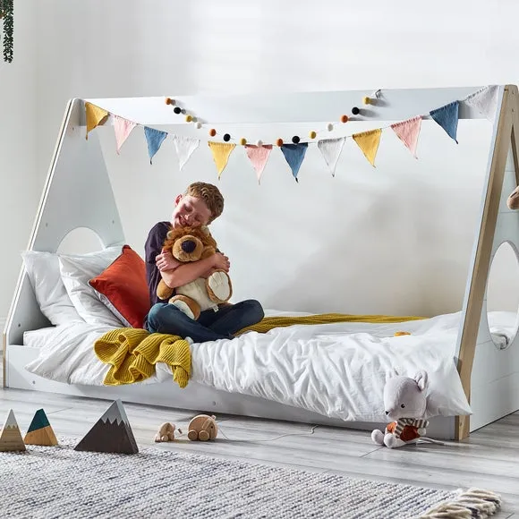 Teepee Bed Frame - White, Wood image