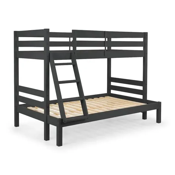Triple Sleeper Bunk Bed Frame - Anthracite