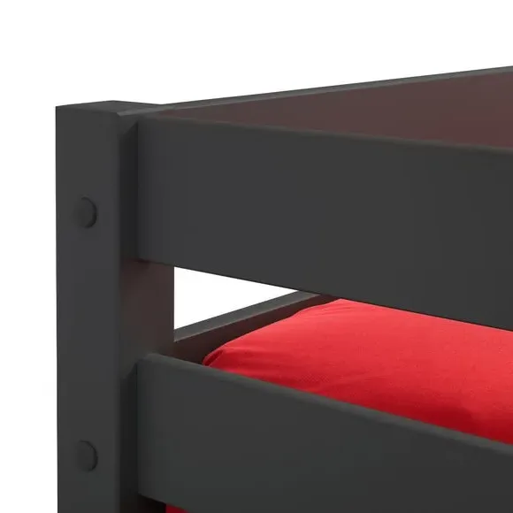 Triple Sleeper Bunk Bed Frame - Anthracite