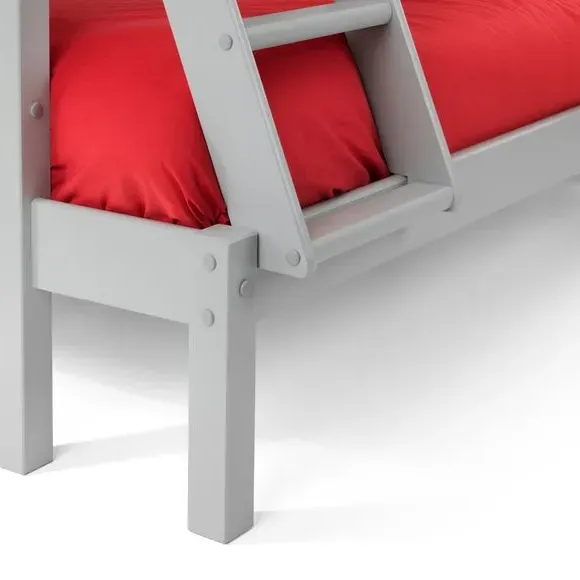 Triple Sleeper Bunk Bed Frame - Dove Grey