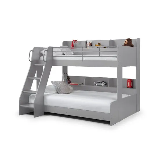 Triple Sleeper Bunk Bed Frame - Grey