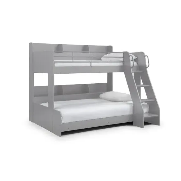 Triple Sleeper Bunk Bed Frame - Grey