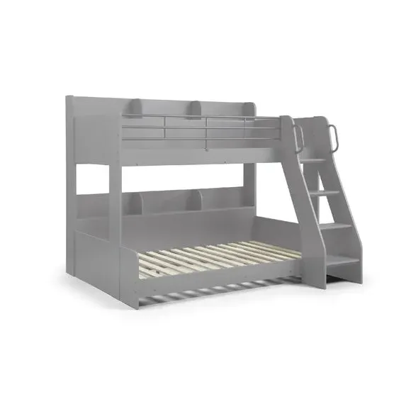 Triple Sleeper Bunk Bed Frame - Grey