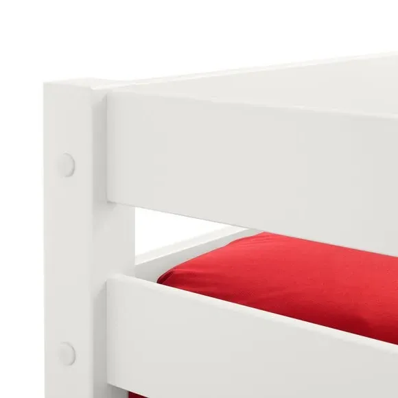 Triple Sleeper Bunk Bed Frame - White
