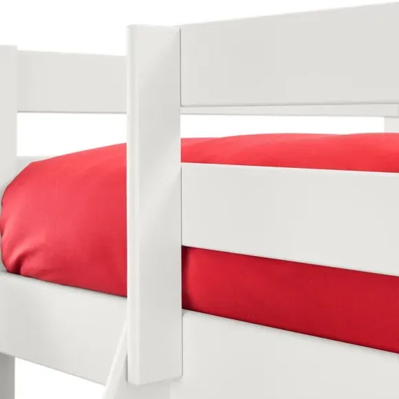 Triple Sleeper Bunk Bed Frame - White