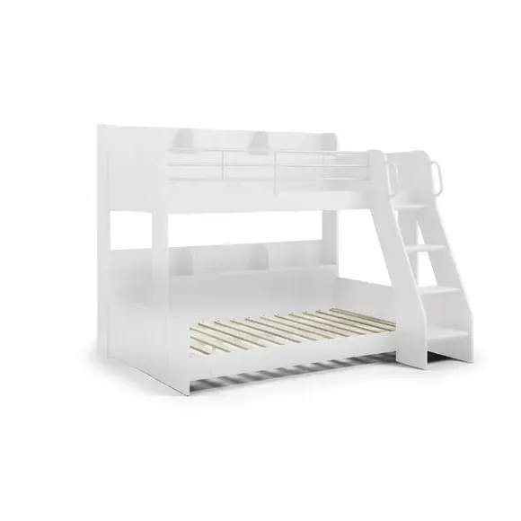 Triple Sleeper Bunk Bed Frame - White