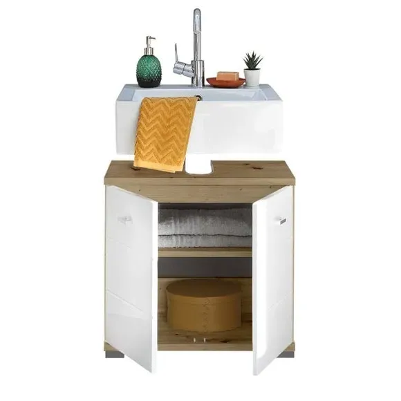 Under Sink Cabinet with Storage - White, Wood