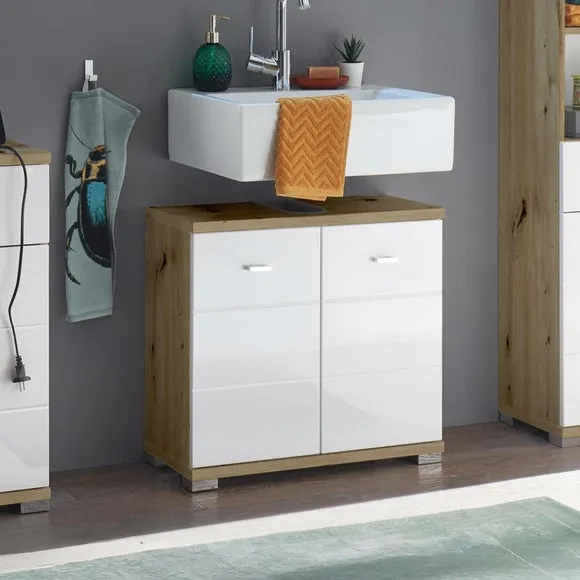 Under Sink Cabinet with Storage - White, Wood image