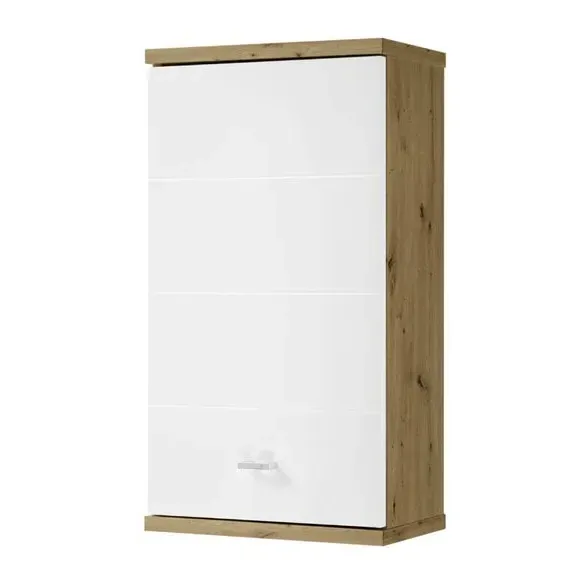 Wall Cabinet with Shelving - White, Wood