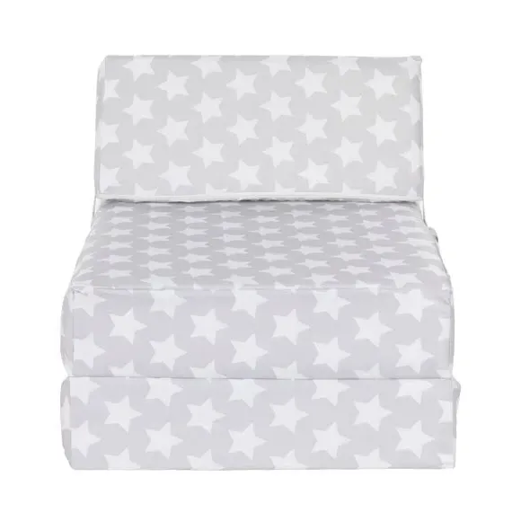 Multifunctional Chair Bed - Grey, Fabric