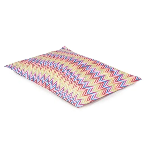 XL Floor Cushion Chevron Print - Multicolor