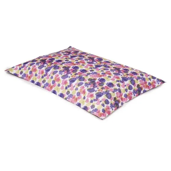 XL Floor Cushion Leaf Print - Multicolor, Fabric image