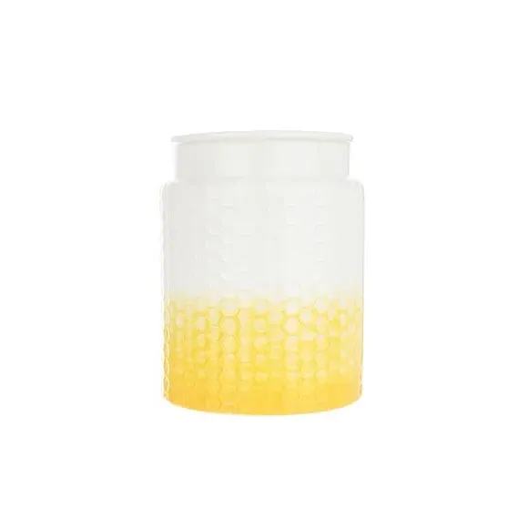 Honeycomb Utensil Holder - Yellow