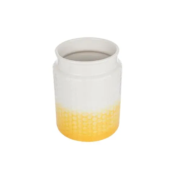 Honeycomb Utensil Holder - Yellow