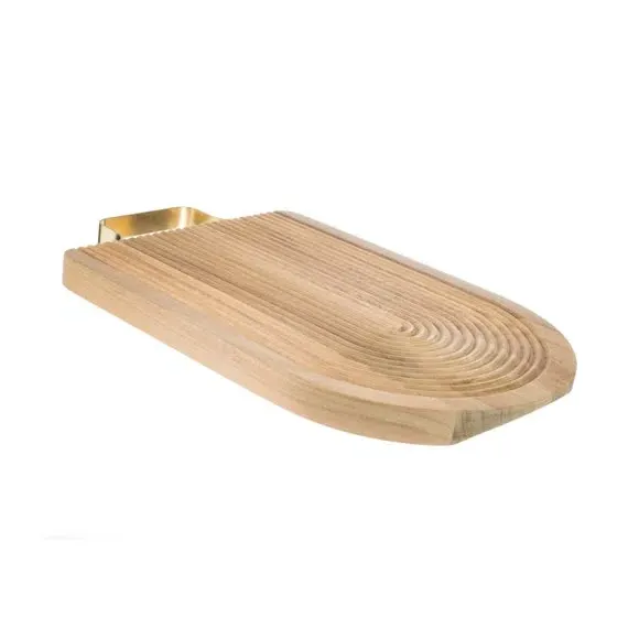 Paddle Chopping Board - Brown, Acacia Wood image
