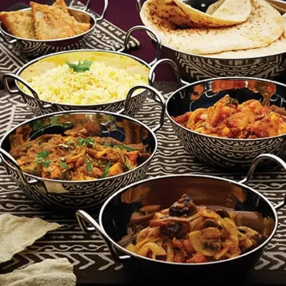 26cm Balti Dish - Silver, Stainless Steel