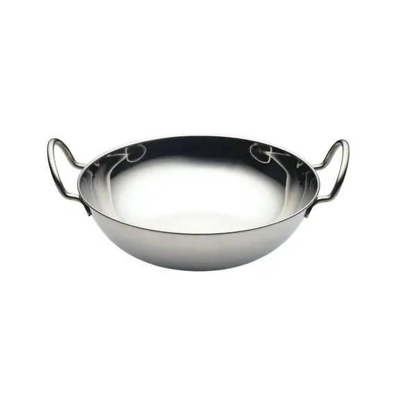 26cm Balti Dish - Silver, Stainless Steel image