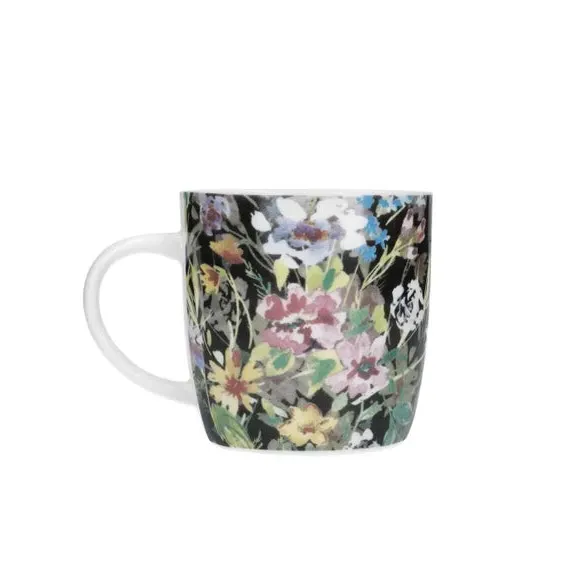 4-Piece Mug Set Terrazzo Floral - Multicolor