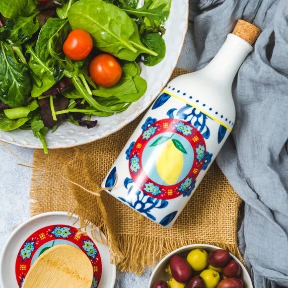Oil and Vinegar Set - Multicolor, Ceramic