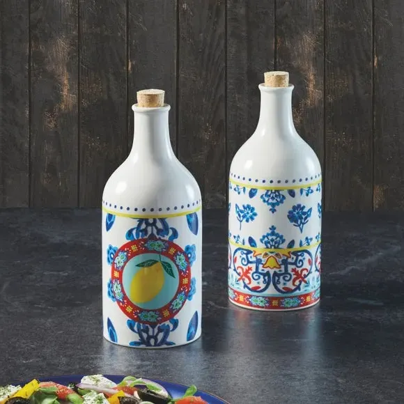 Oil and Vinegar Set - Multicolor, Ceramic