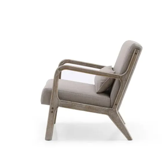 Occasional Chair with Cushion - Oatmeal, Linen