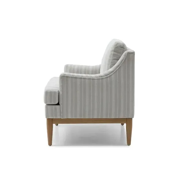 Occasional Chair with Sprung Seat - Natural, Chenille
