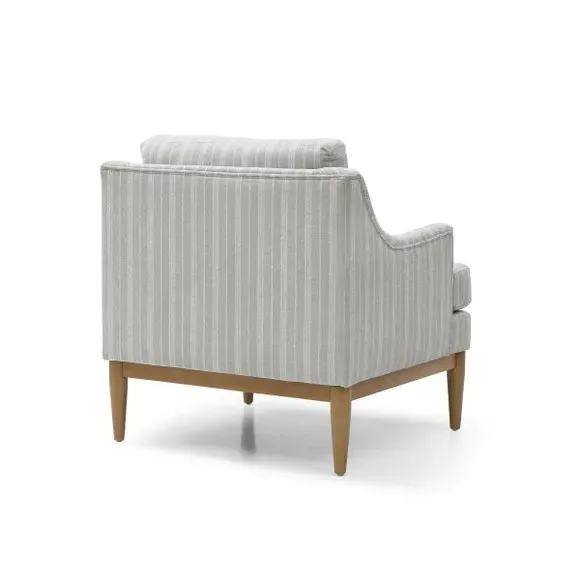 Occasional Chair with Sprung Seat - Natural, Chenille