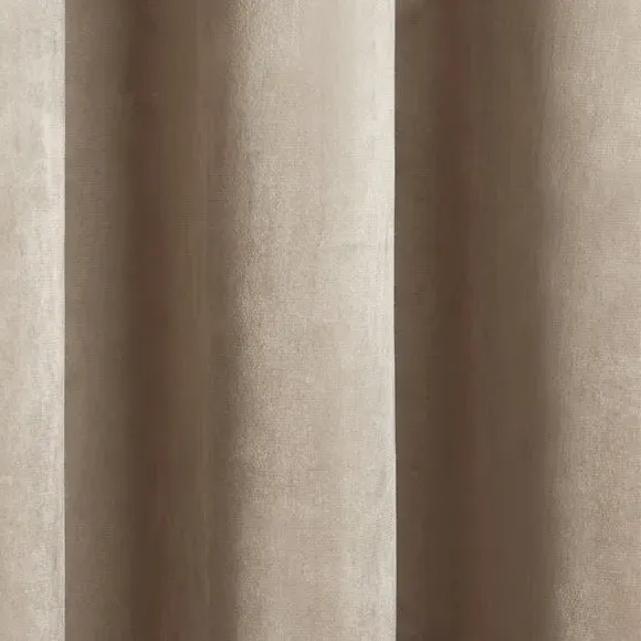 Blackout Eyelet Curtains - Linen, Velvet
