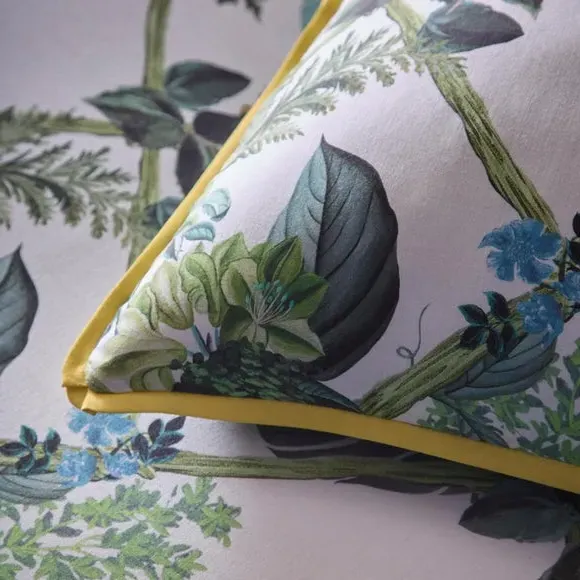 Duvet Cover & Pillowcase Set - Green, Cotton