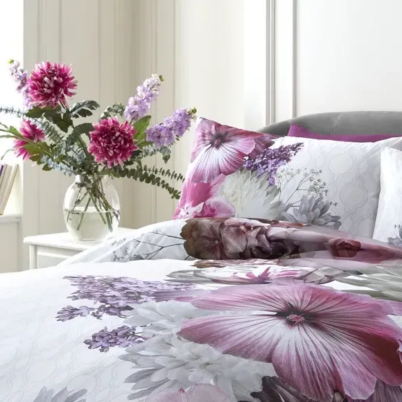Duvet Cover Set with Pillowcases - Multicolor, Cotton