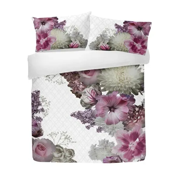 Duvet Cover Set with Pillowcases - Multicolor, Cotton