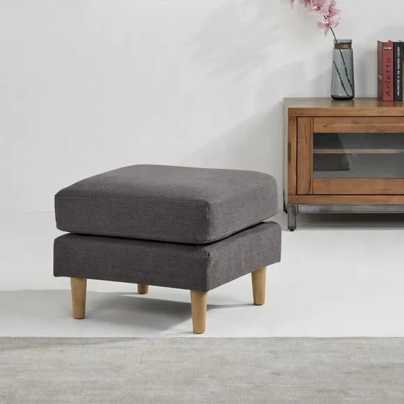 Reversible Corner Sofa - Dark Grey, Fabric