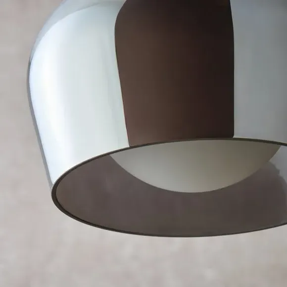 3-Light Adjustable Ceiling Light - Black, Glass